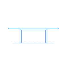 Furniture Conference Table Milo Conference Tables Svg Line Art, Free Vectors File
